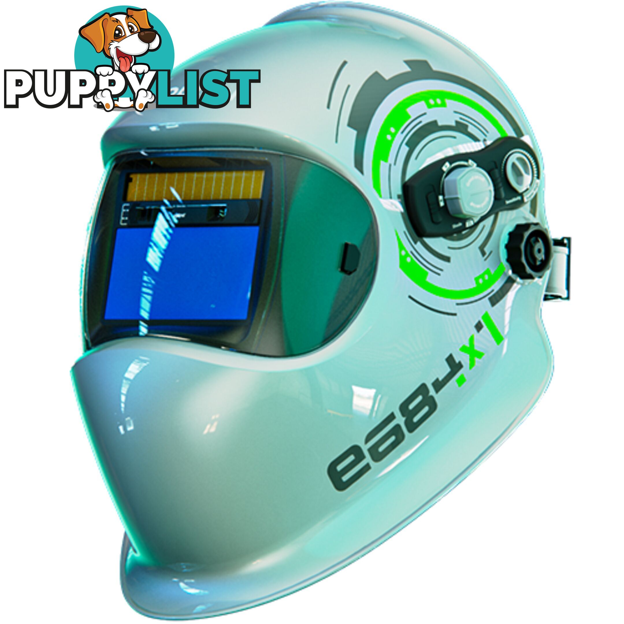 Welding Helmet E684 Silver Optrel 1006.500
