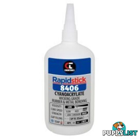 Rapidstick 8406 Cyanoacrylate Adhesive 500g