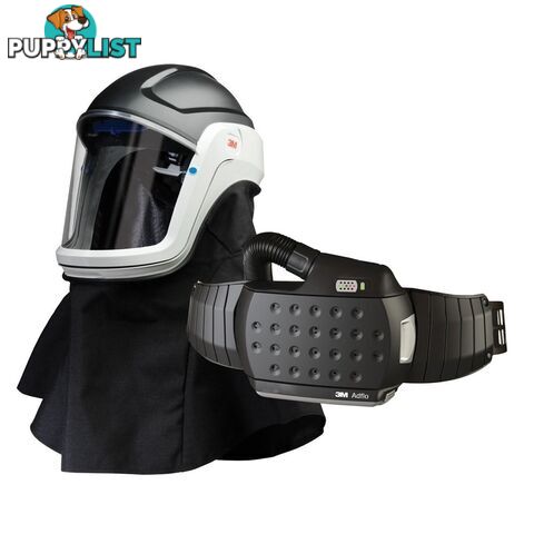 3M Versaflo Shield & Safety Helmet M-407 with Adflo PAPR 3Mâ¢ 890407