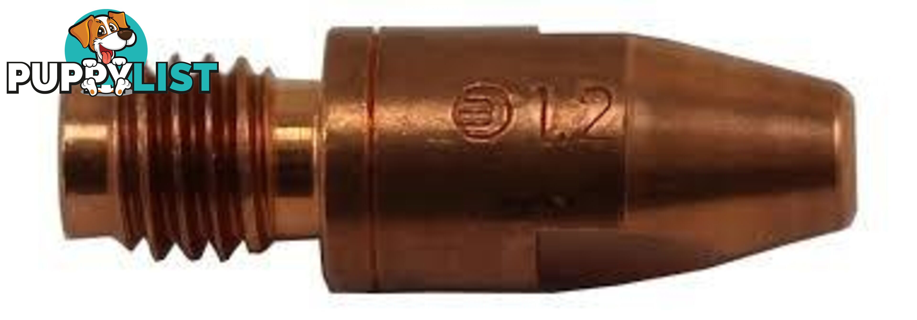 1.0mm Steel M8 10mm 30mm Binzel contact tip Pk:10 P140.0313