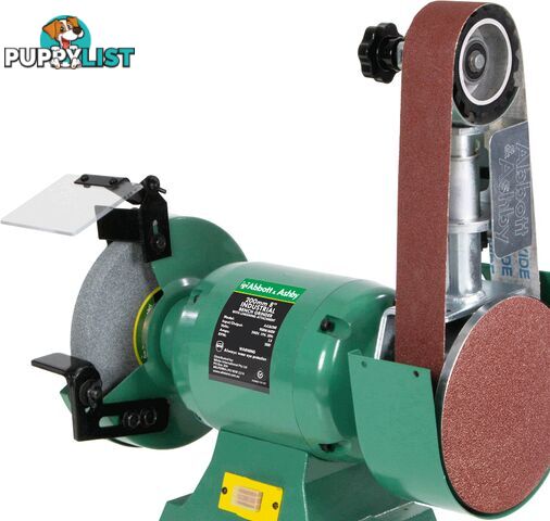 6" Industrial Grinder with Linishing Attachment 915 x 50mm Abbott & Ashby AA362W6