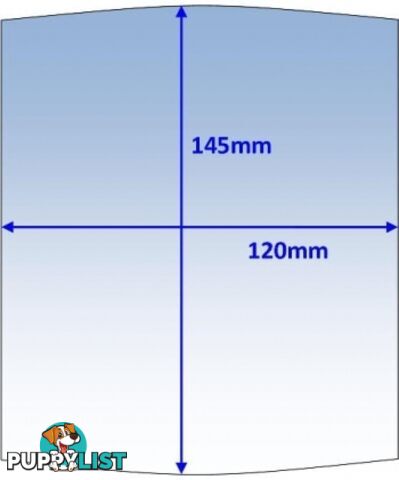 Clear Outer Lens 145 X 120mm Suit: Miller Elite/Titanium CLME-10 PKT:10