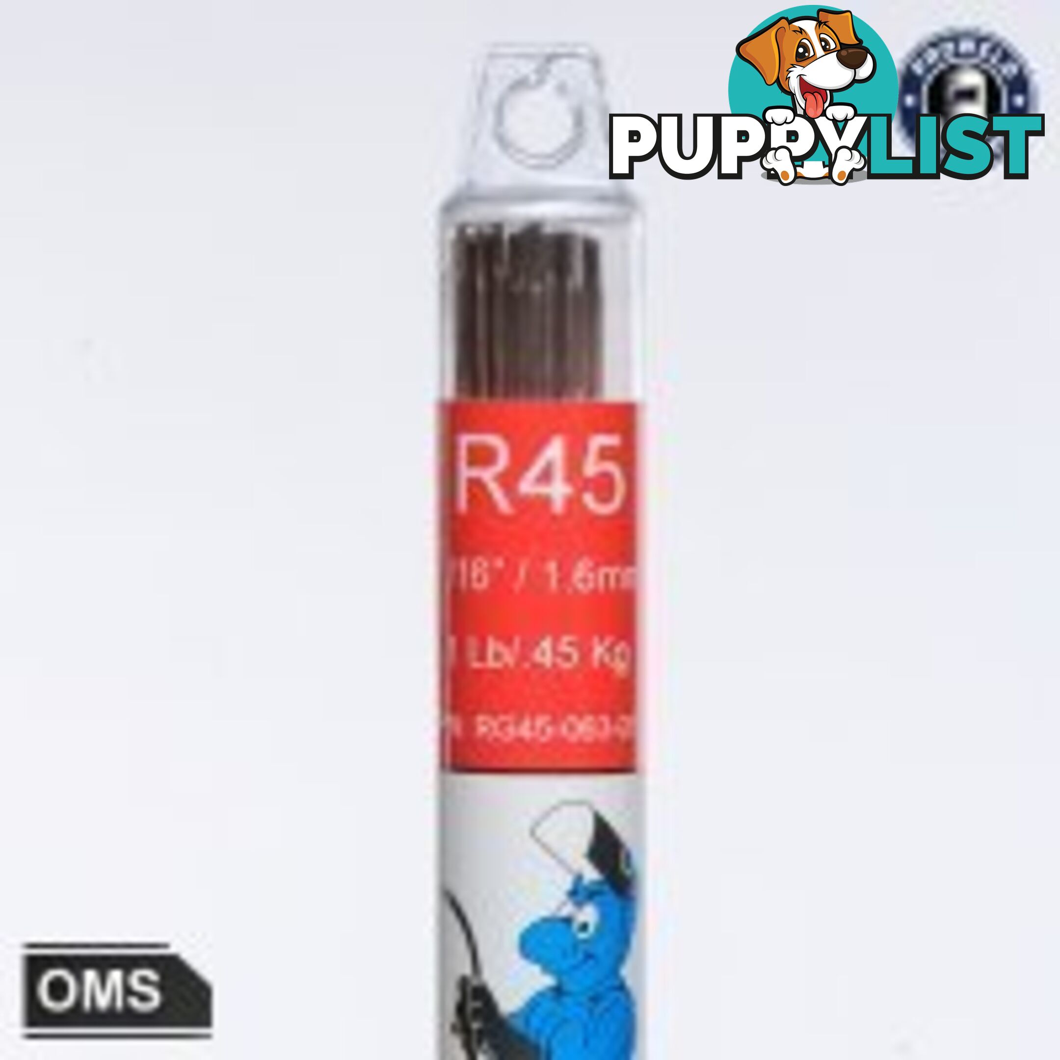 1.6mm 0.5kg Carbon Steel RG45 Oxy/Tig Rods Blue Demon OMS16M