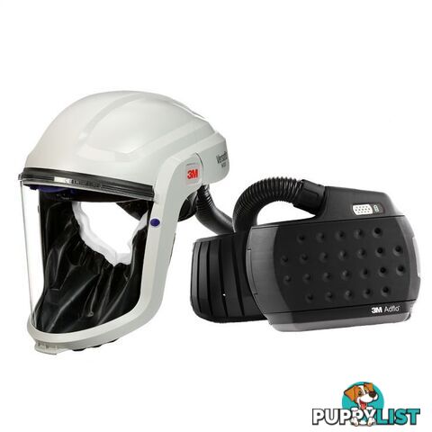 3M Versaflo M-Series Face Shield M-207 with Heavy-Duty Adflo PAPR Respirator 890207HD