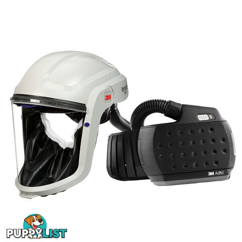 3M Versaflo M-Series Face Shield M-207 with Heavy-Duty Adflo PAPR Respirator 890207HD