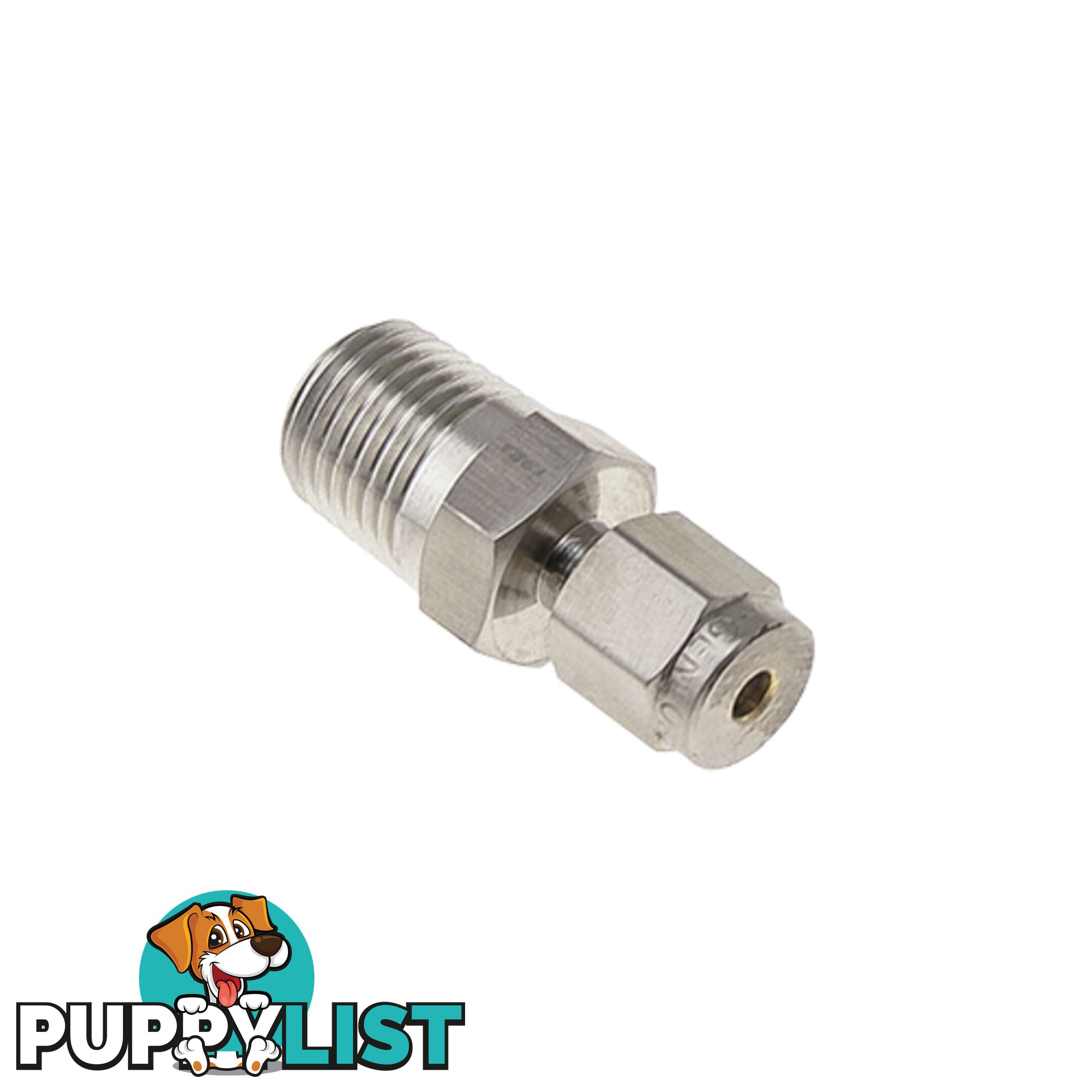 Genlok Male Connector 1/4 NPT - 1/4 Genlok