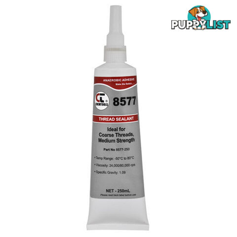 8577 Thread Sealant 250ml Med Strength/Med Viscosity