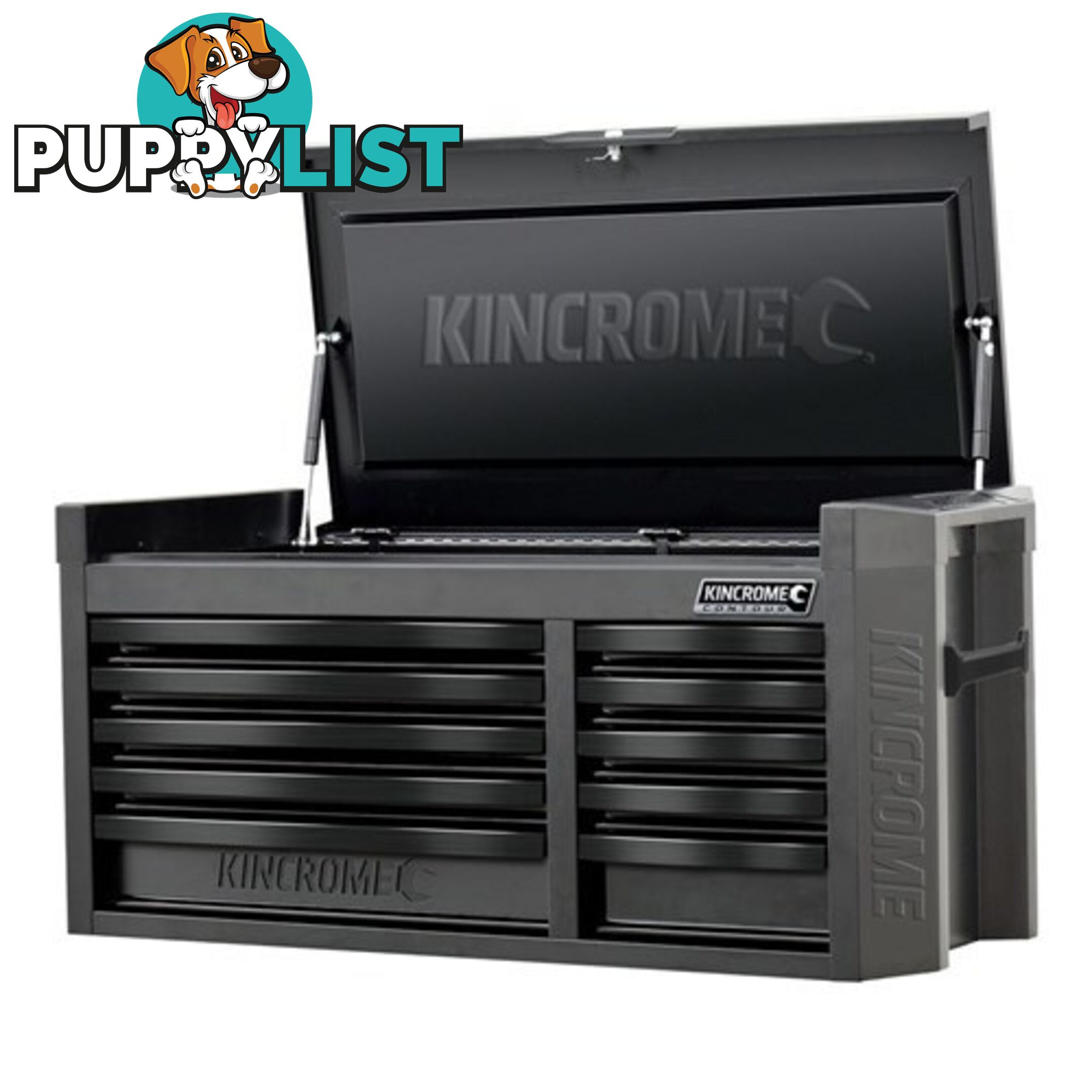 ContourÂ® Wide Tool Chest 10 Drawer Black Series Kincrome K7540