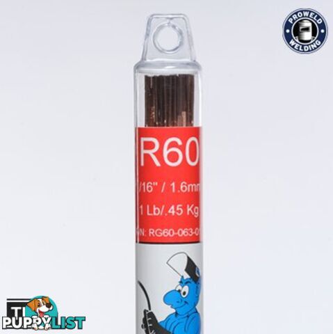 Blue Demon R60 High Test Oxy/TIG (0.45kg Tubes)