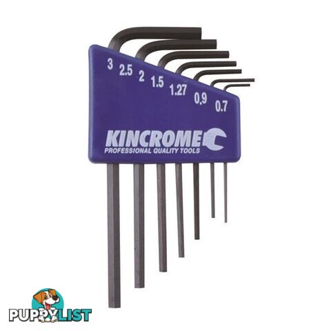 Mini Key Wrench Sets 7 Piece Metric Kincrome K5085