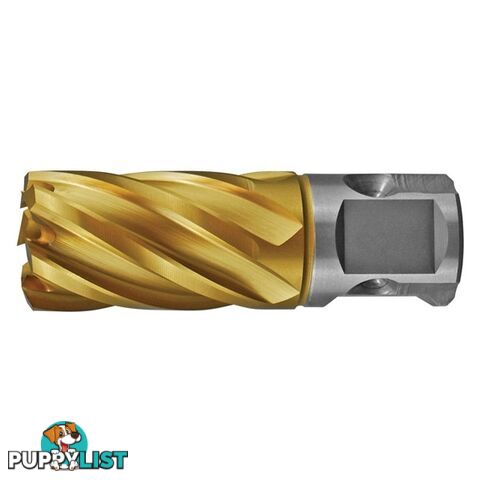 Annular Cutter 28mm Diameter 25mm Depth Uni Shank Gold Series Holemaker AT2825