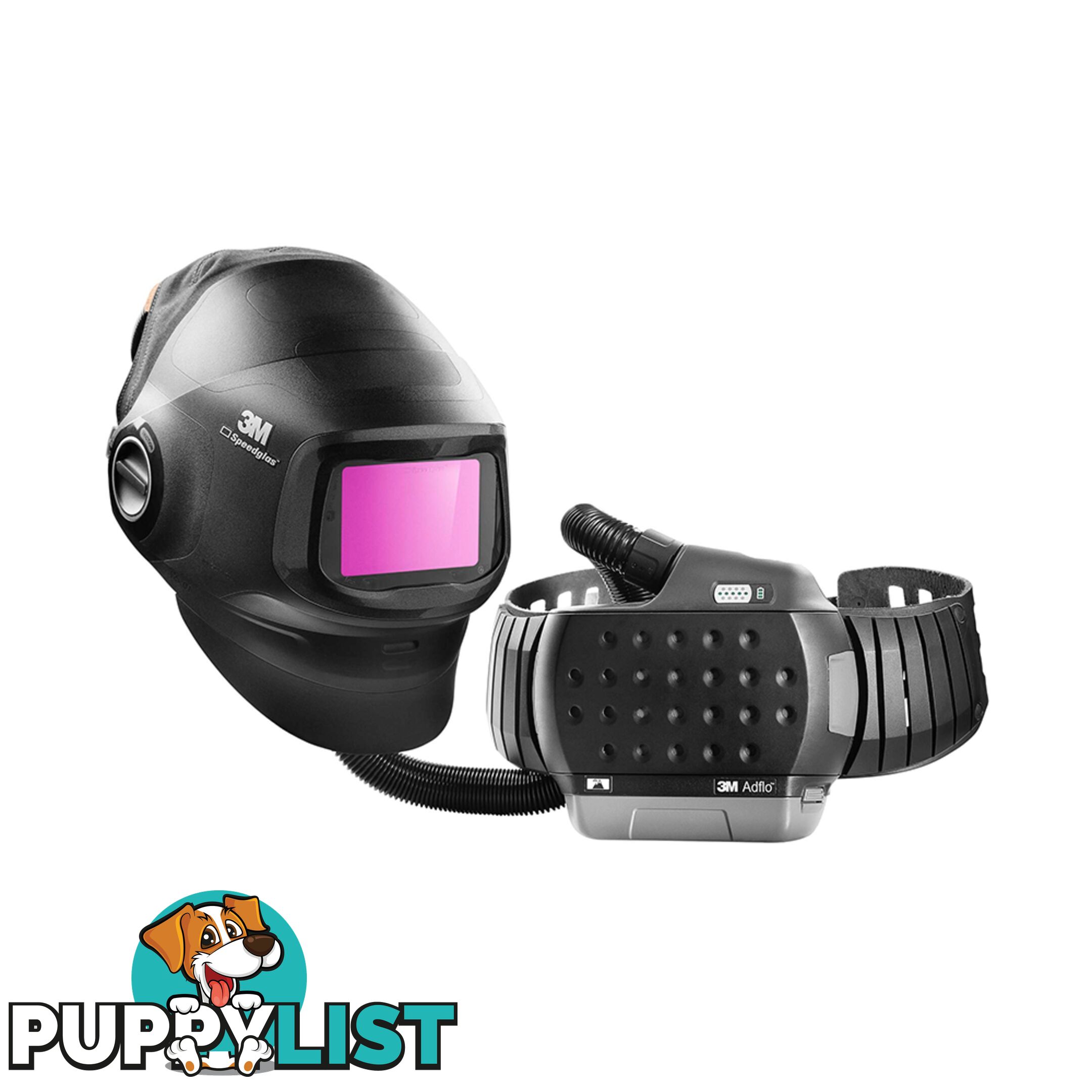 G5-01TW New Speedglas Welding Helmet With Heavy Duty Adflo PAPR 617820