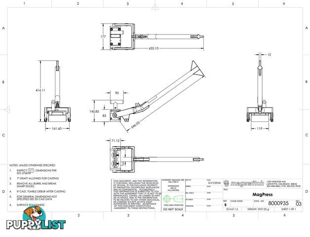 Magswitch 8100935 MagPress