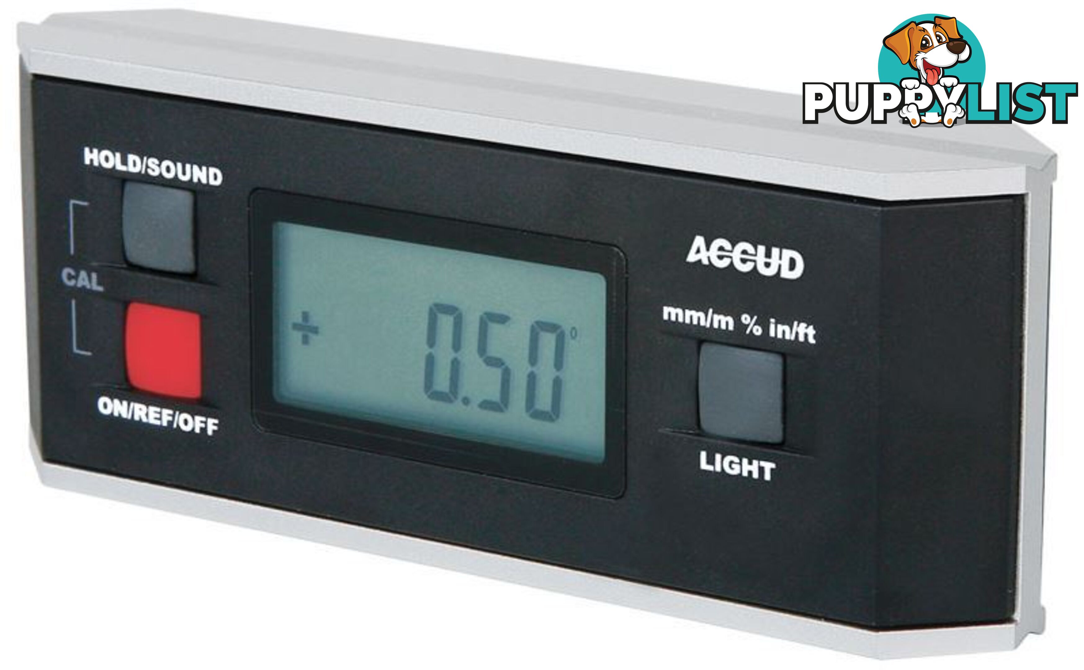 Digital Level & Protractor Accud AC-722-360-01