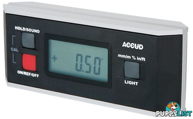 Digital Level & Protractor Accud AC-722-360-01