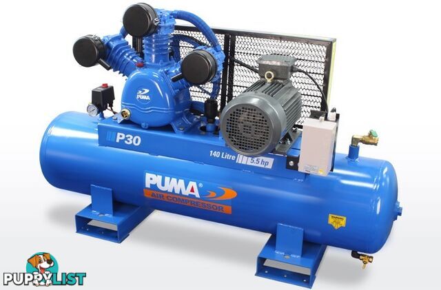 Air Compressor Dependable Performance 140 Litres Puma PU P30 415V