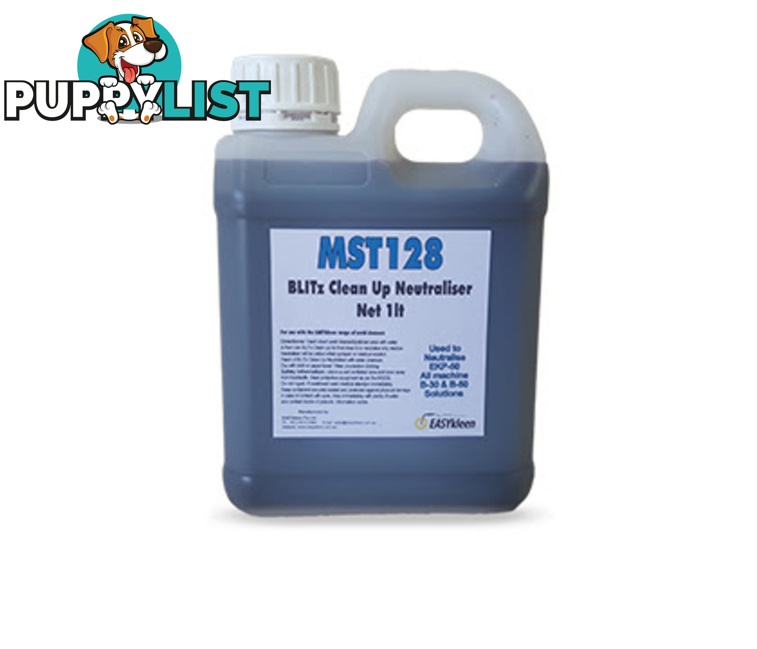 Blitz Clean Up Neutralizer MST 1 Litre For Easykleen Machine MST128