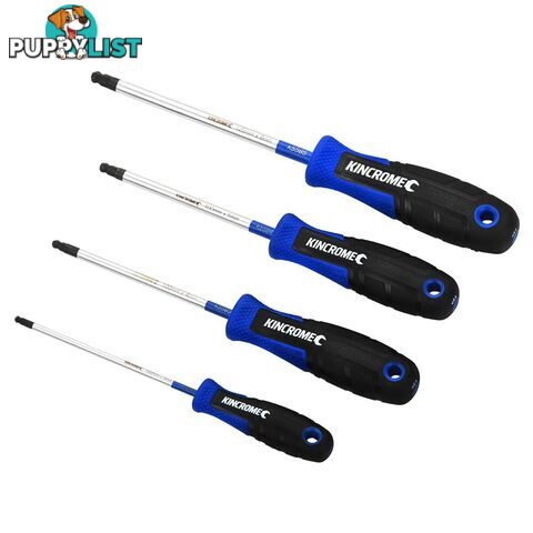 TorquemasterÂ® Ball-Hex Screwdriver Set -4Pcs Kincrome K5588