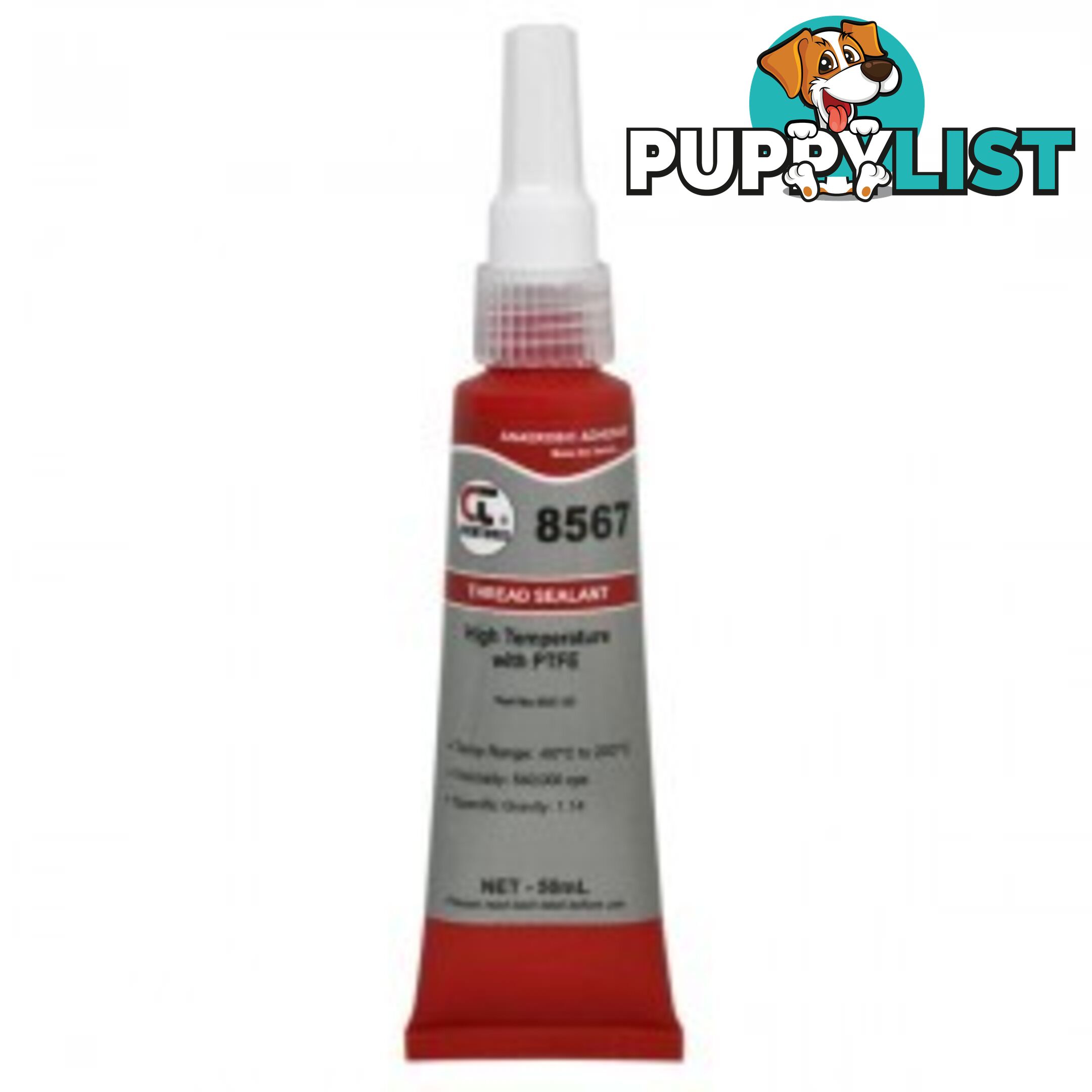 8567 Thread Sealant 50ml Low Strength