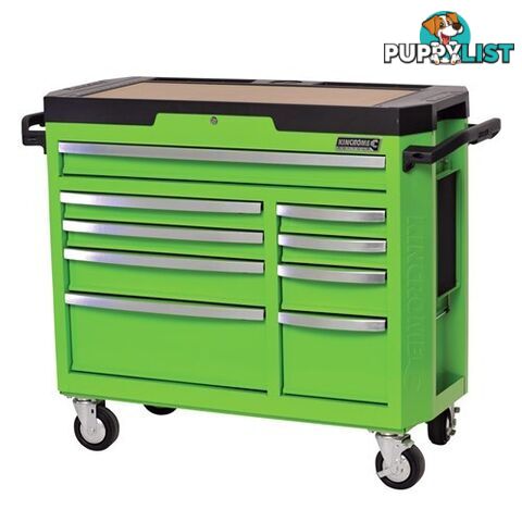 Tool Trolley 9 Drawer Green Kincrome K7759G