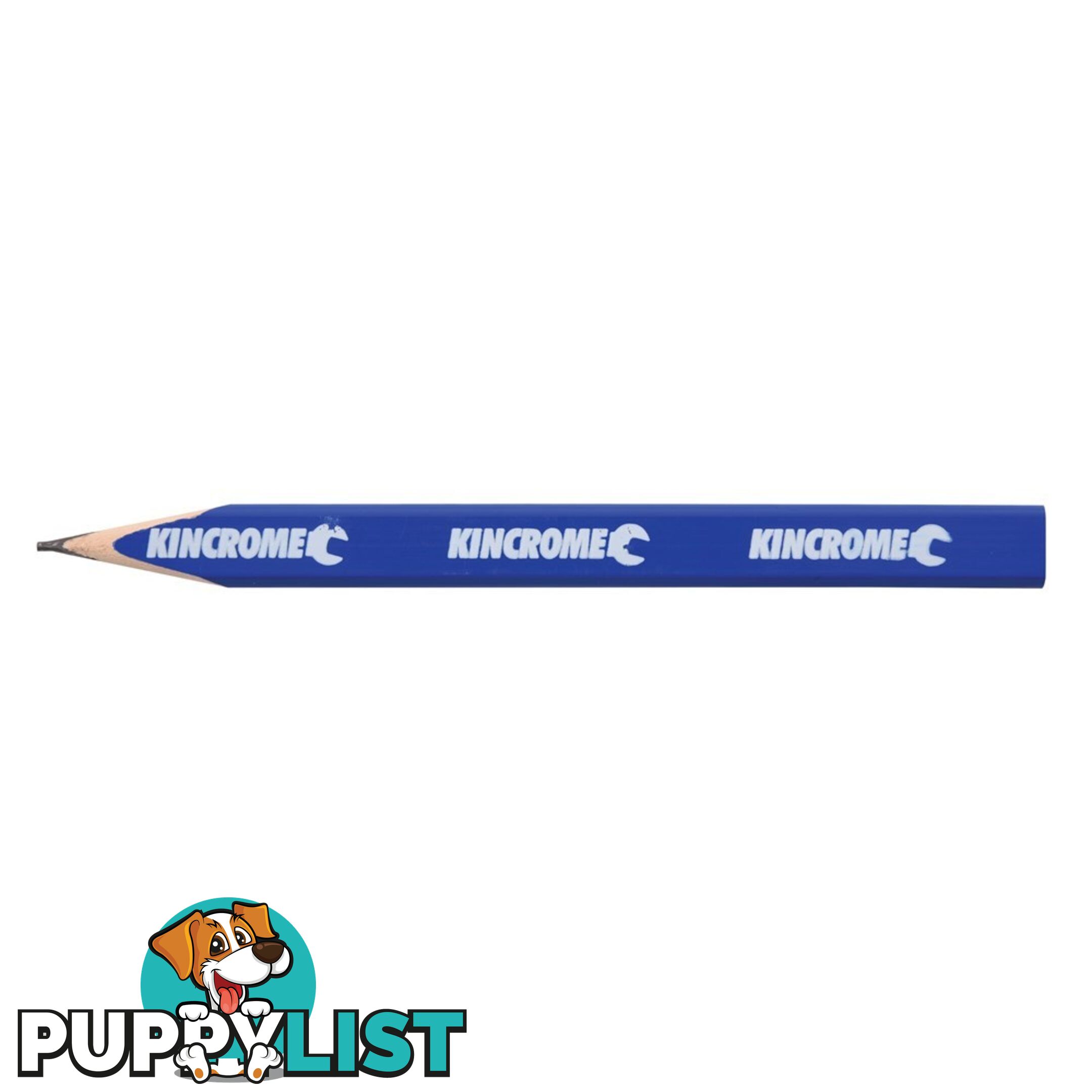 Carpenters Pencils Pack of 7 Includes Sharpener Kincrome K14083