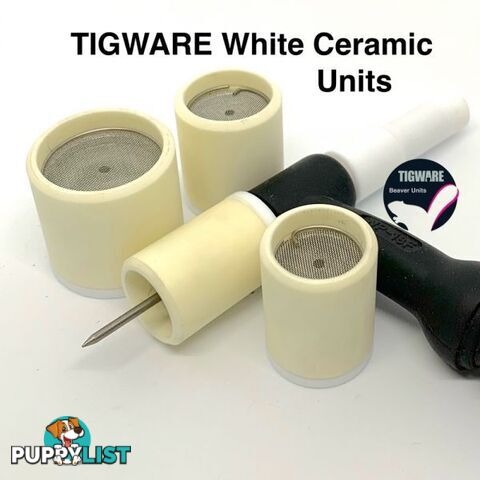 Ceramic Nozzles White Size 14 For 9/20 and 17/18/26 Series Torch