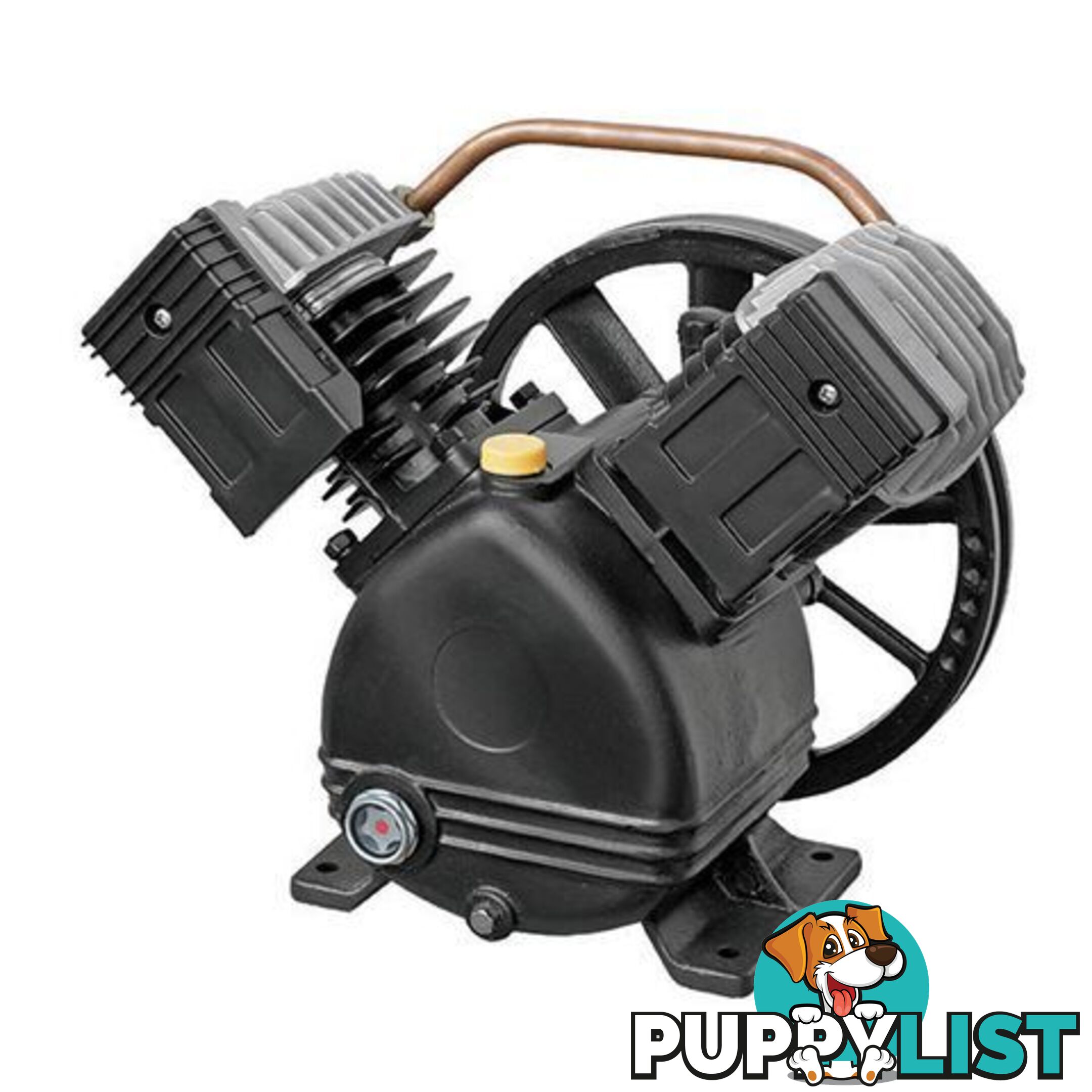 Compressor Pump 2.2hp V-Twin Cast Iron ITM TM359-022