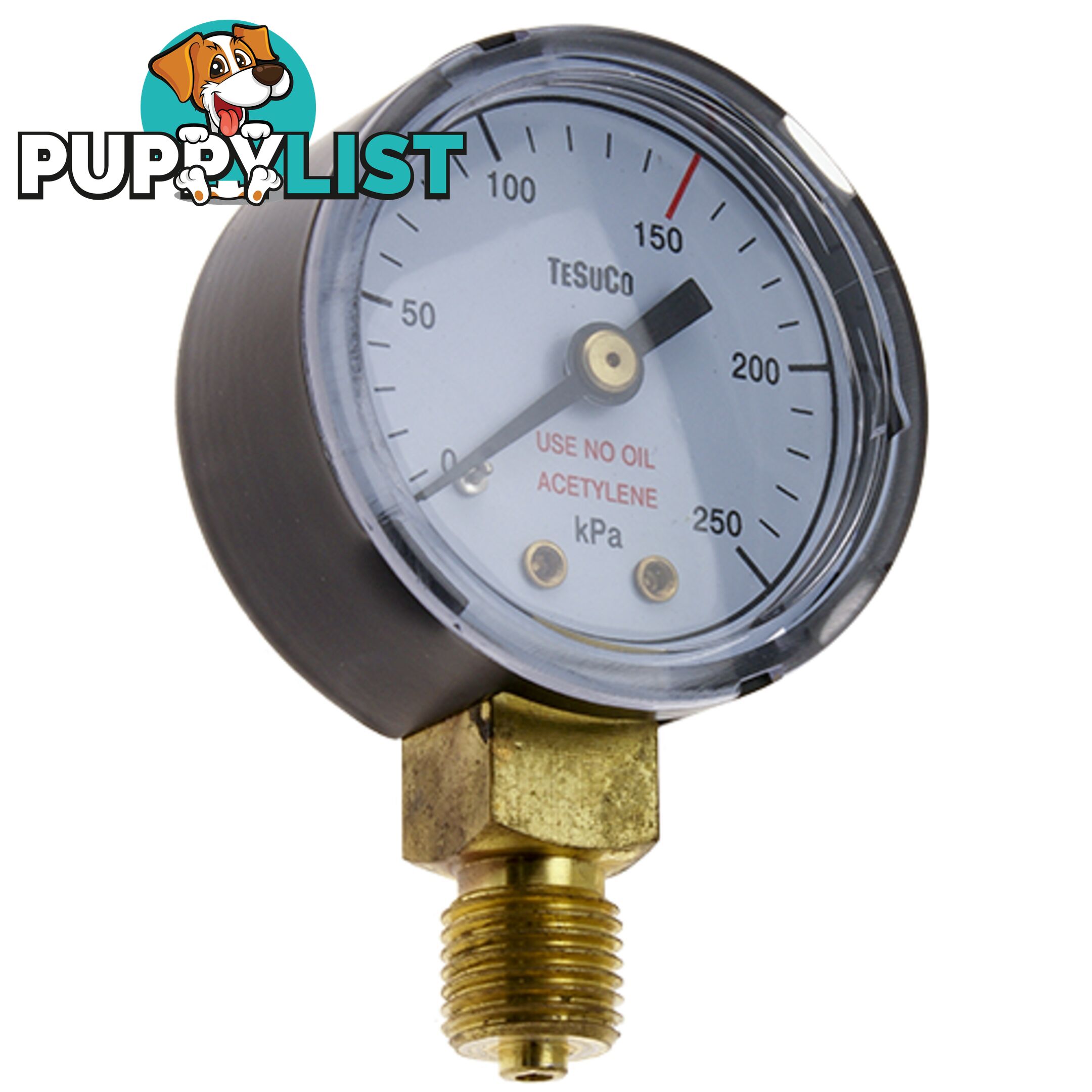 Pressure Gauge For RC- Regulators 1/4 BSPP