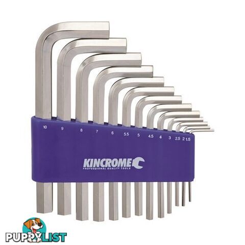 Hex Key Set 13 Piece Metric Kincrome K5111