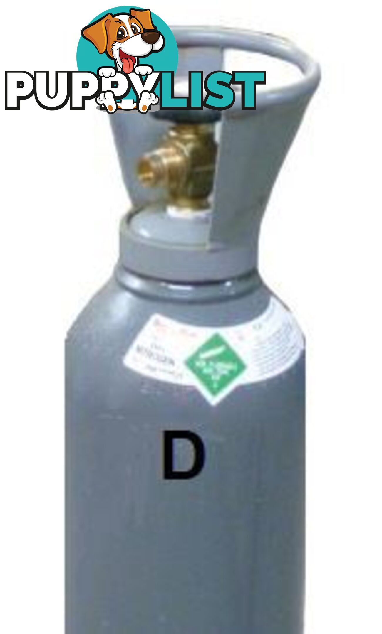 Size D Nitrogen Gas Refill (no cylinder)