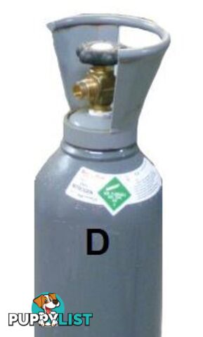 Size D Nitrogen Gas Refill (no cylinder)