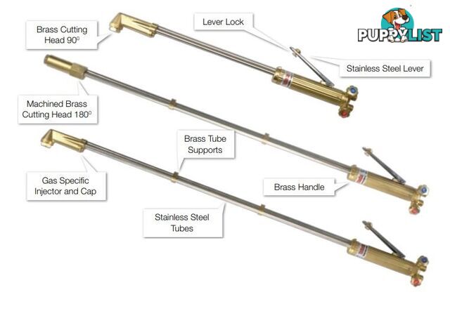 One Piece Cutting Torch Oxygen / LPG