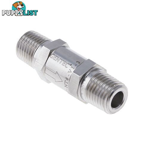 Relief Valve 140kPa 1/4" NPT M - 1/4" NPT FM For Gentec H/Purity Regulators