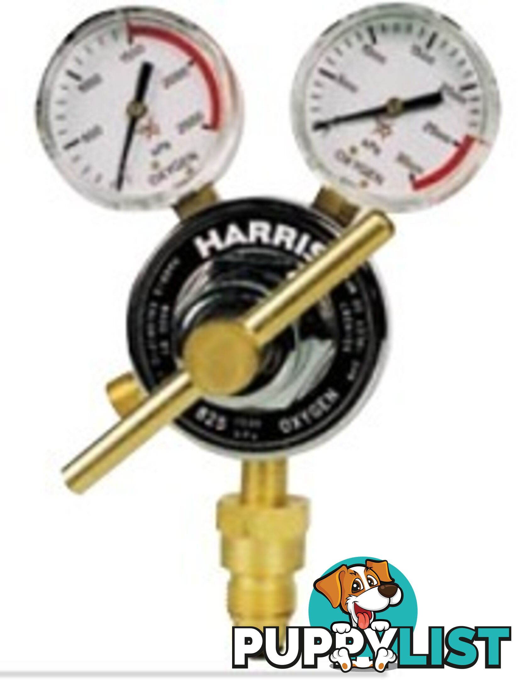 Harris Model 825 Oxygen Pressure Regulator