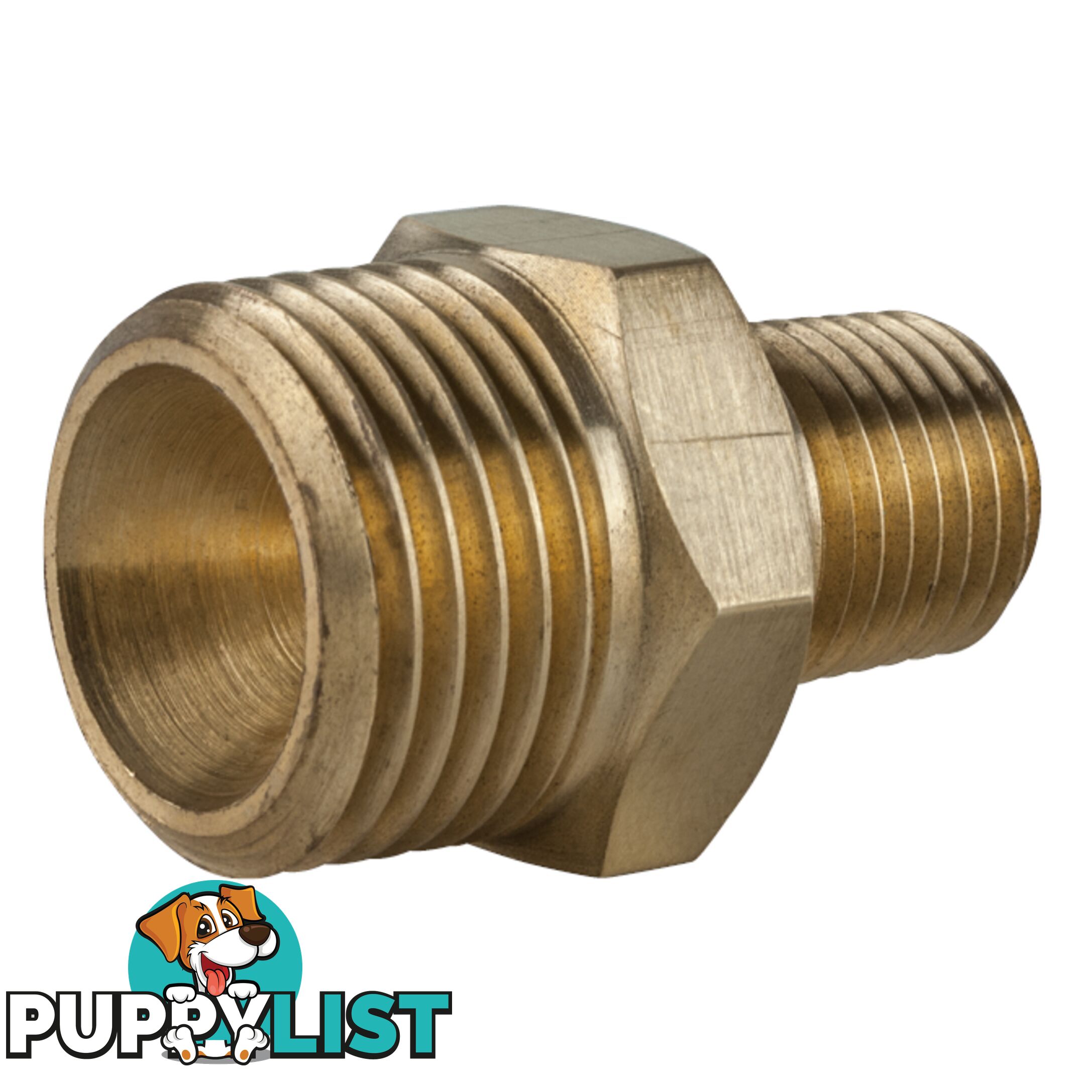 Flare Fitting Adaptor 1/4" NPT M - 1/2" BSP M Tesuco SPRO1R2R