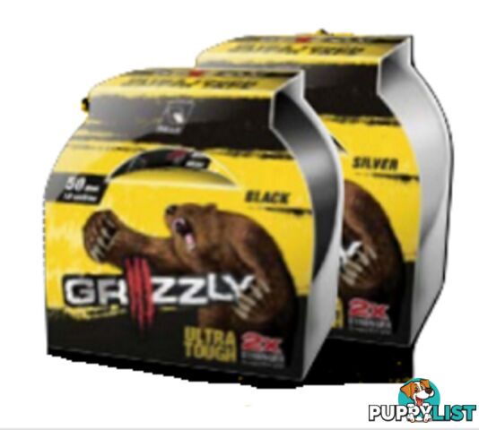 Grizzly Gaffer Tape Silver 50mm x 18 Metres Norton 63642548237