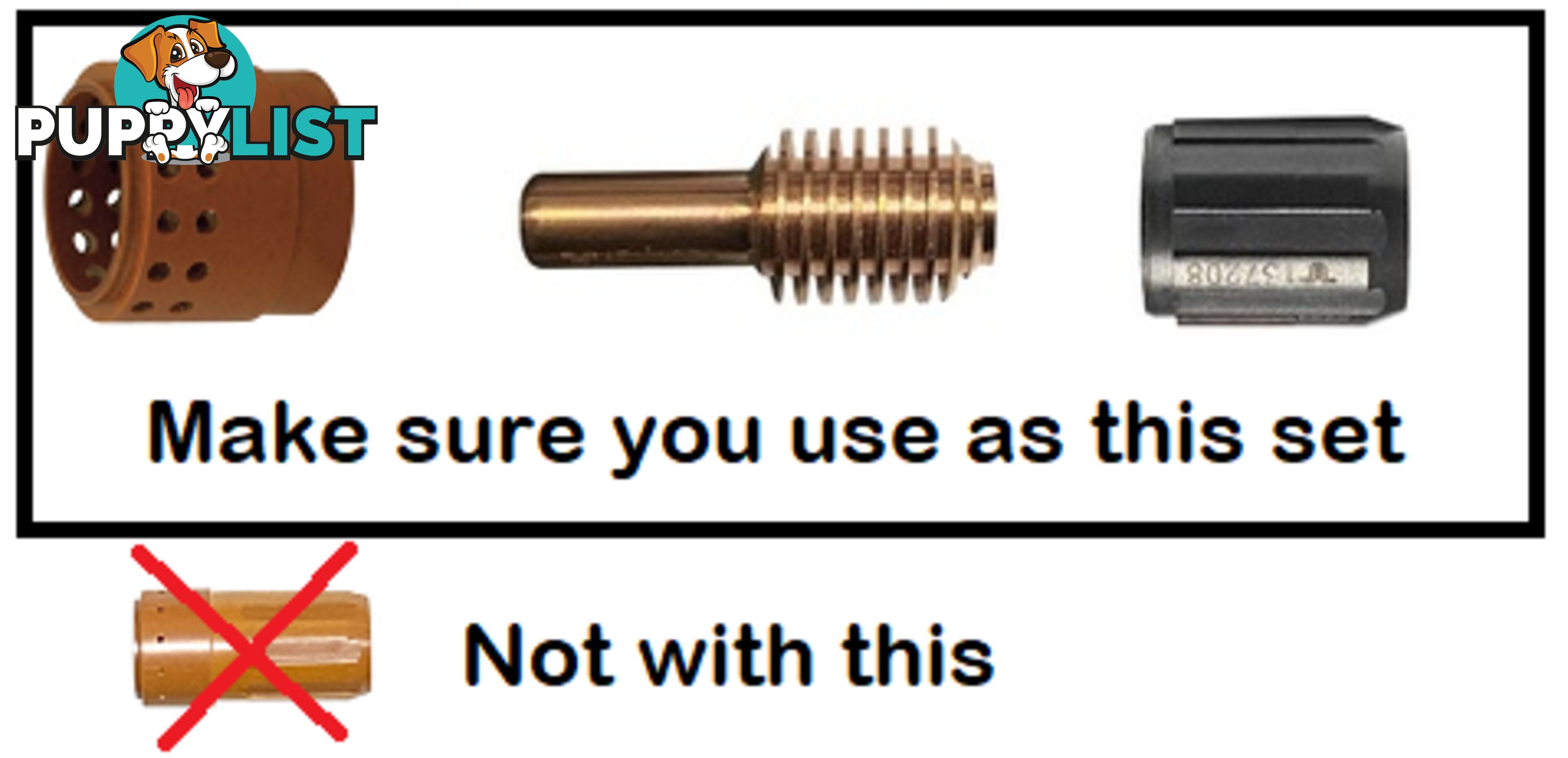 F Cut Consumable Kit Suitable for 45/65/85/105 T-DMXKITFC