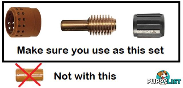 F Cut Consumable Kit Suitable for 45/65/85/105 T-DMXKITFC