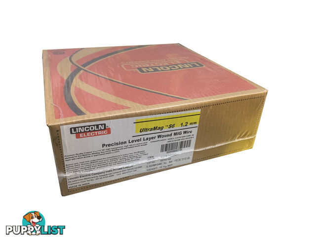 1.2mm Ultramag S6 Mild Steel Mig Welding Wire 300mm15 KG AUM1215S6