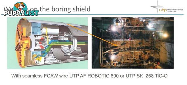 Hardfacing Mig Wire 1.2mm Seamless UTP AF Robot 600 16 kg Spool BOH-ROBOTIC600-SMCW-1.2