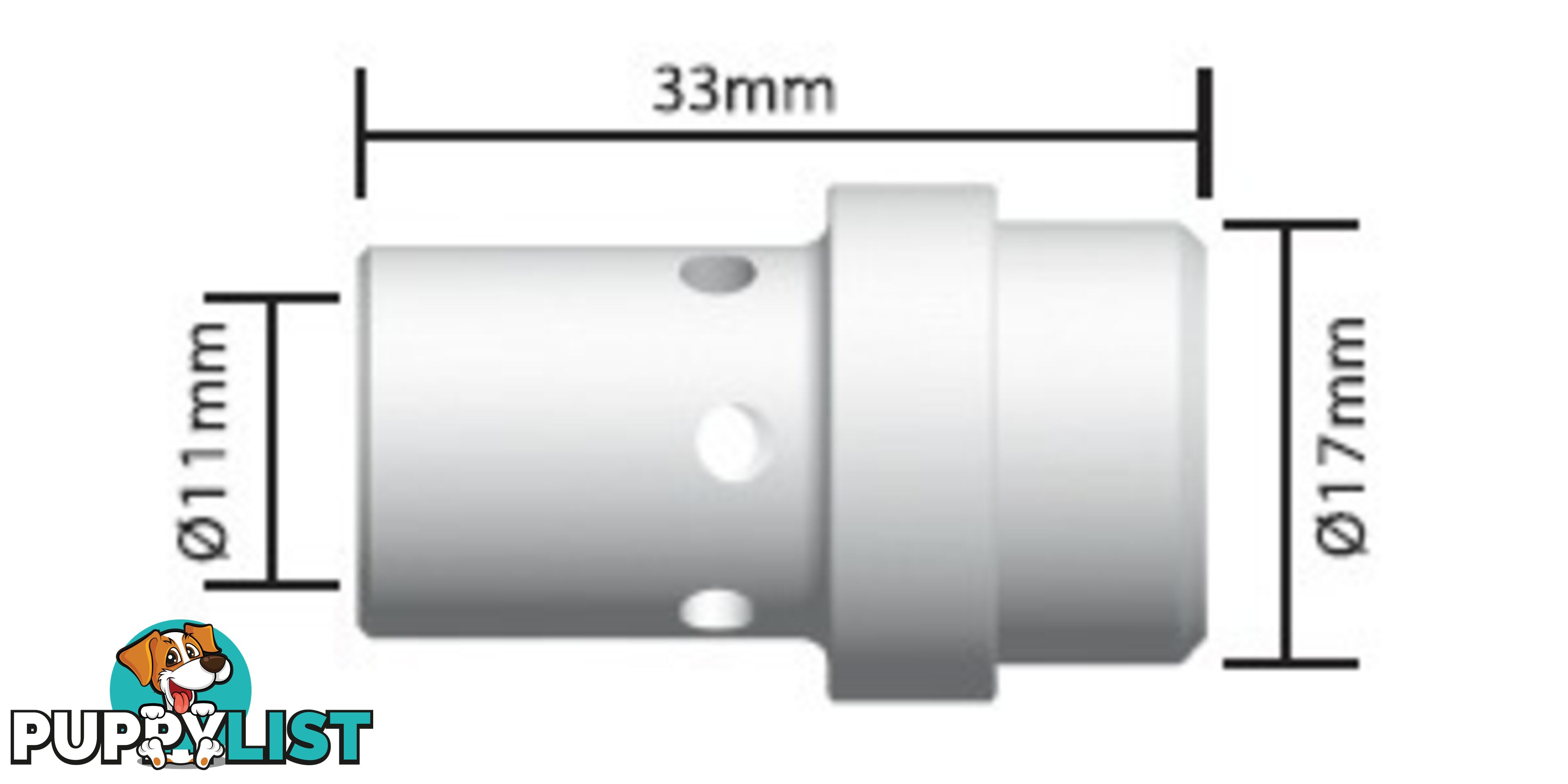 Binzel Style Gas Diffuser PCGD36 Pack of 2