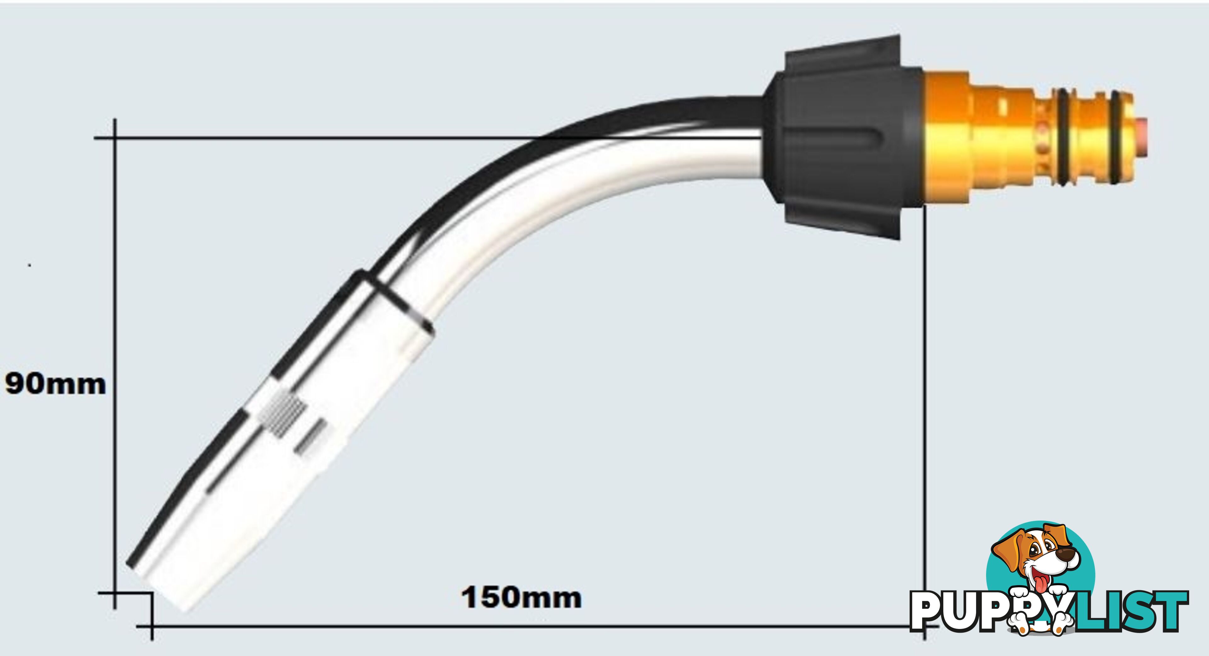 Swan Neck 150mm Standard WT540L Binzel 788.0026.1