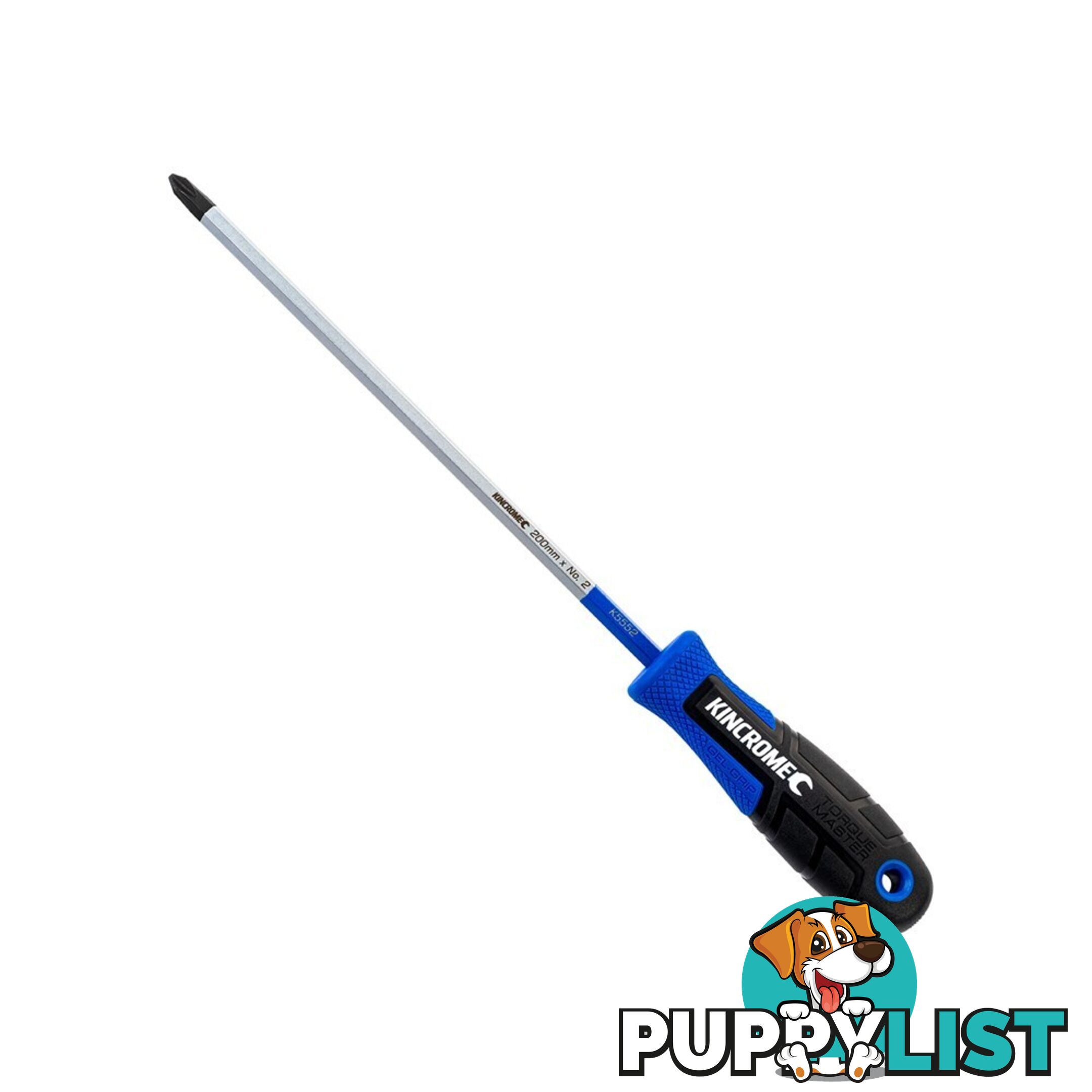 TorquemasterÂ® Phillips Screwdriver No.2 X 200mm Kincrome K5552