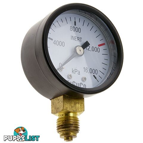 Pressure Gauge 0 - 600 kPa LPG 1/4" BSPP For RB- Regulators