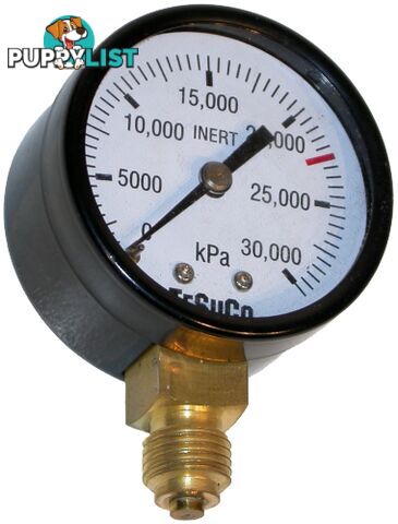 Pressure Gauge 0 - 600 kPa LPG 1/4" BSPP For RB- Regulators