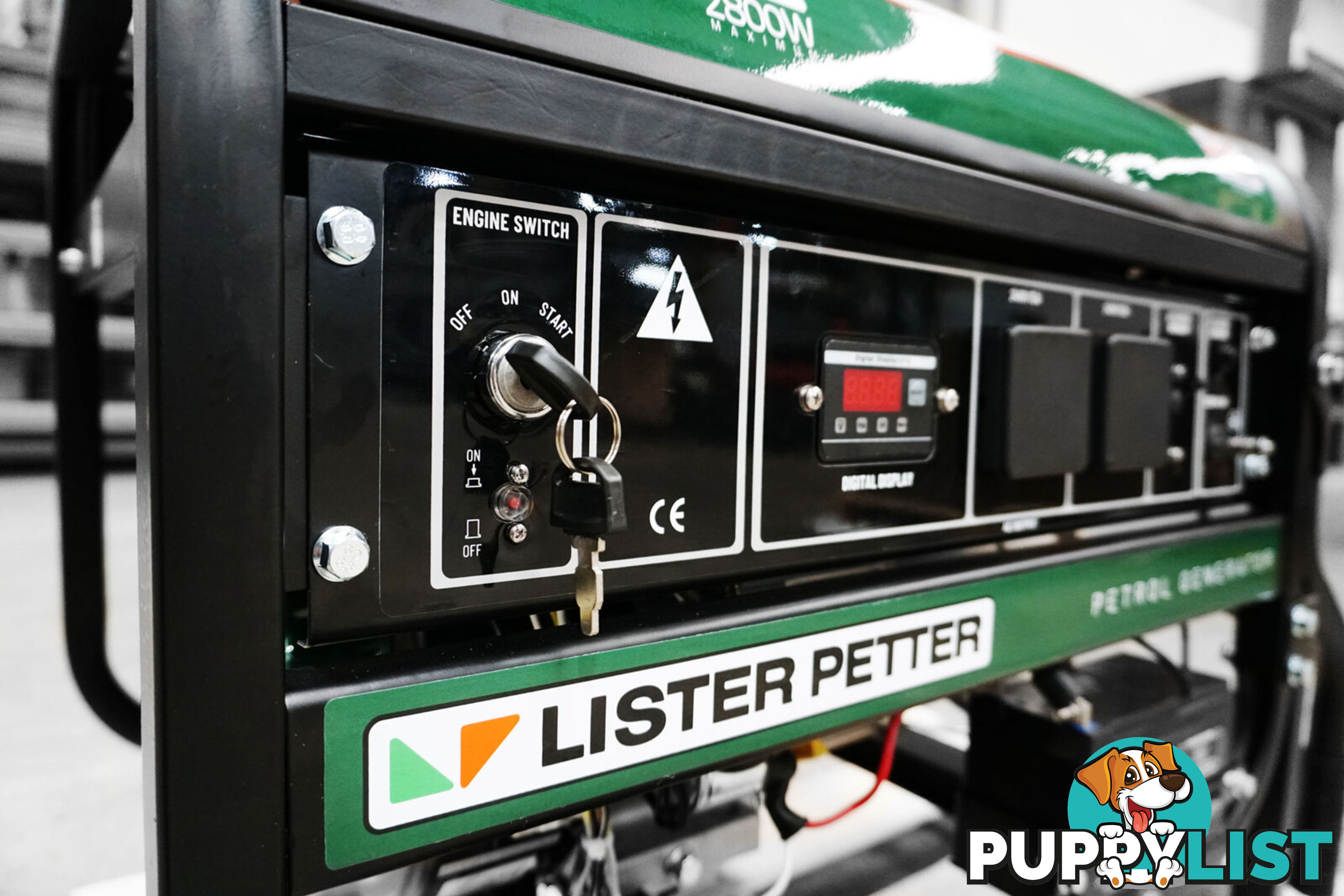 3.5 kVA Lister Petter Petrol Powered Portable Generator LPP3.5RE