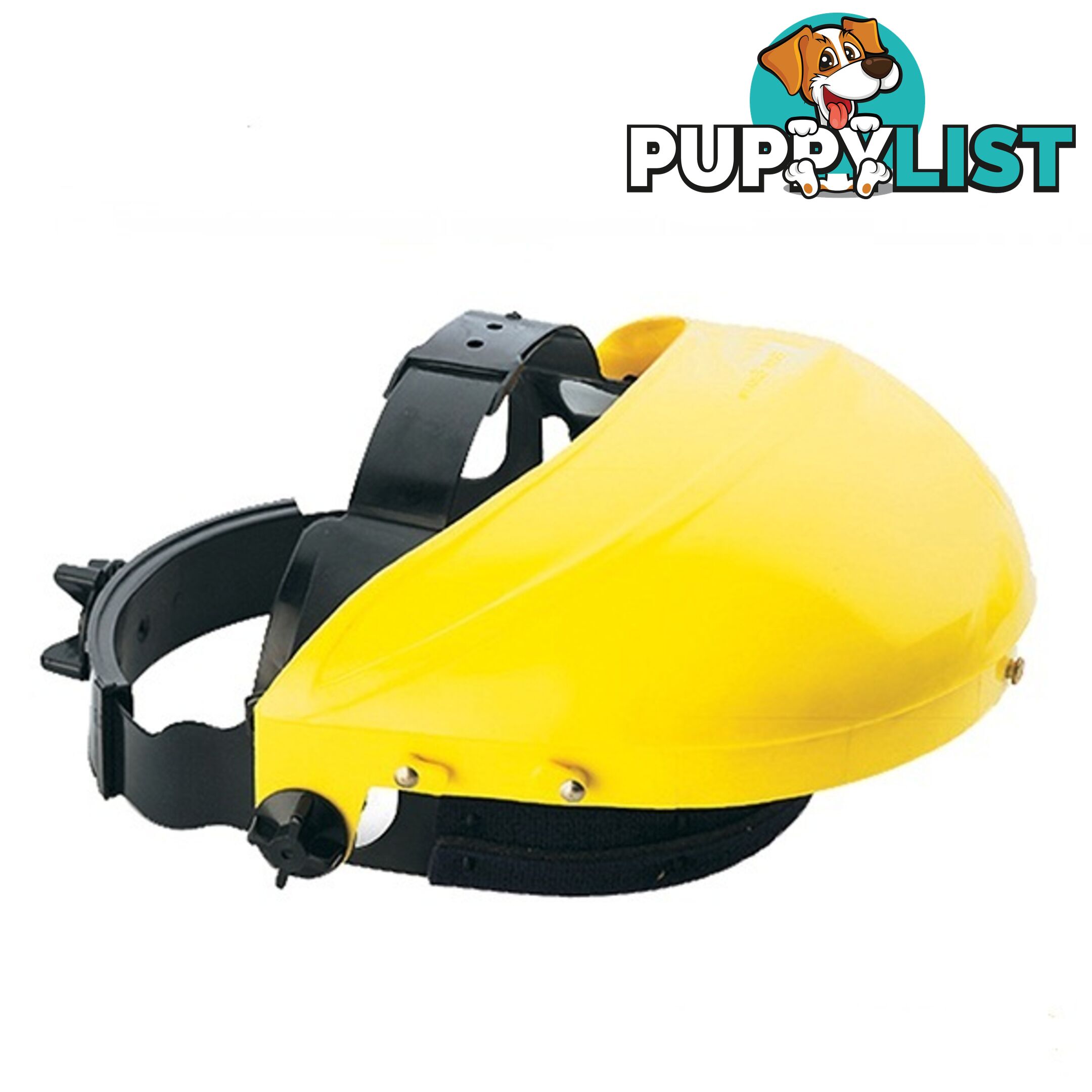 Faceshield Harness + Yellow Browguard 700080A