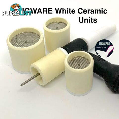 Ceramic Nozzles White Size 20 For 9/20 and 17/18/26 Series Torch