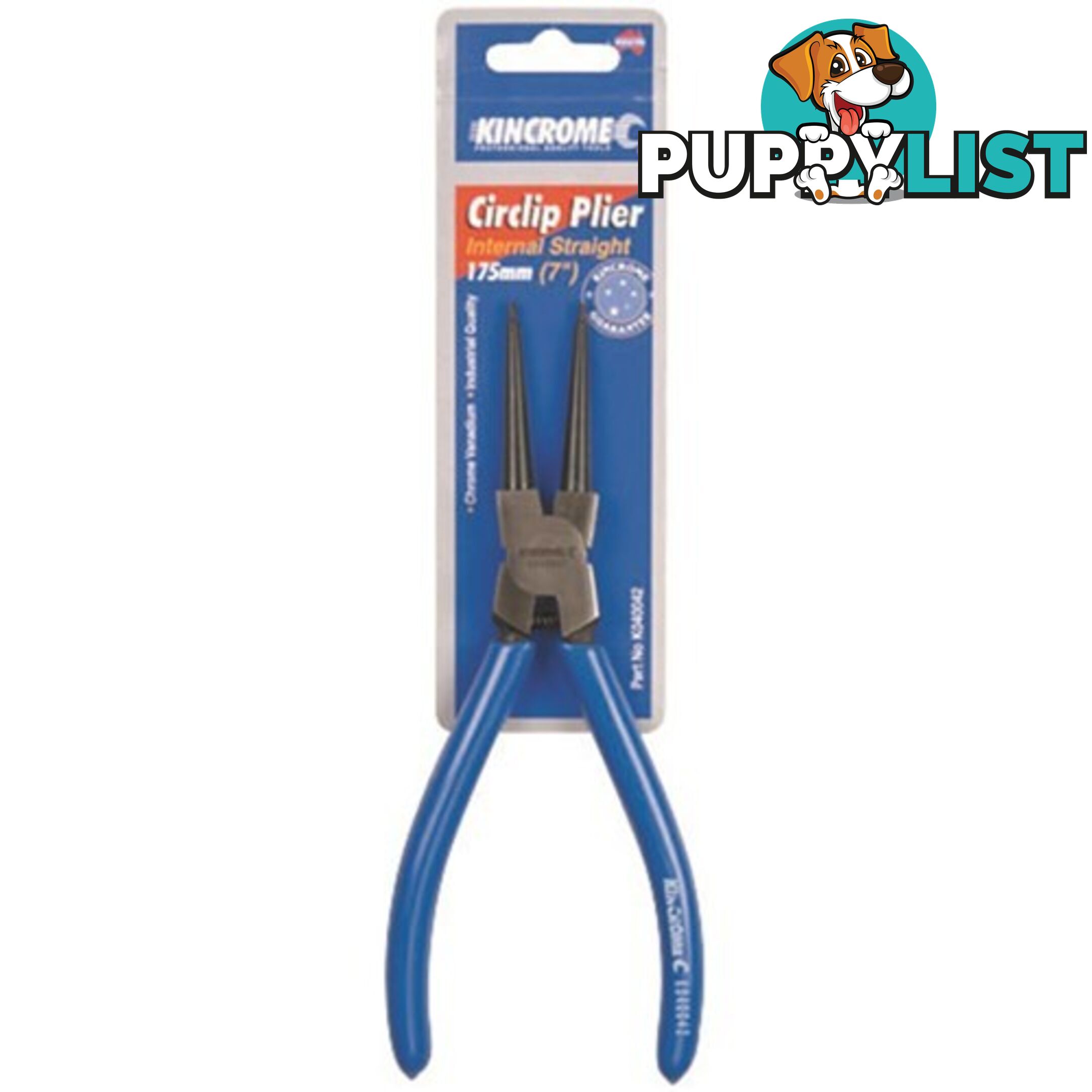 Circlip Pliers External - Straight 175mm (7") Kincrome K040044