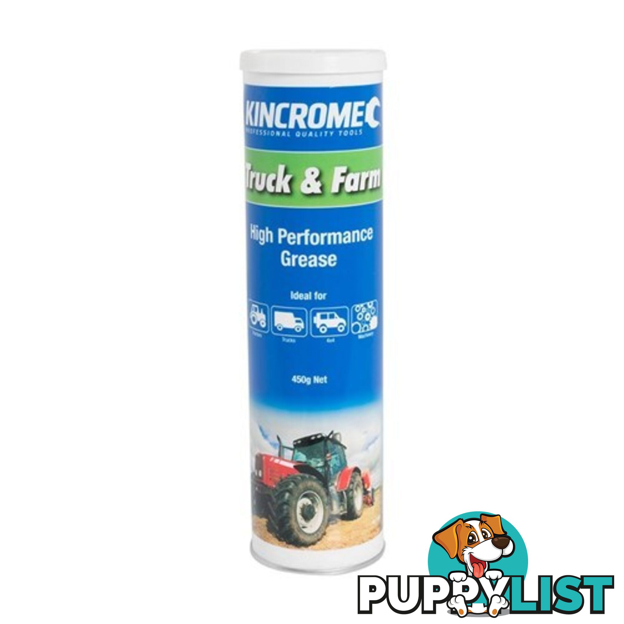 High Performance Truck & Farm Grease Cartridge 450g Kincrome K17104